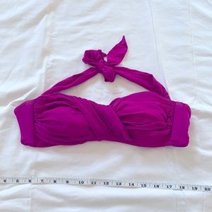 Antonio Melani fuchsia bikini top size SM